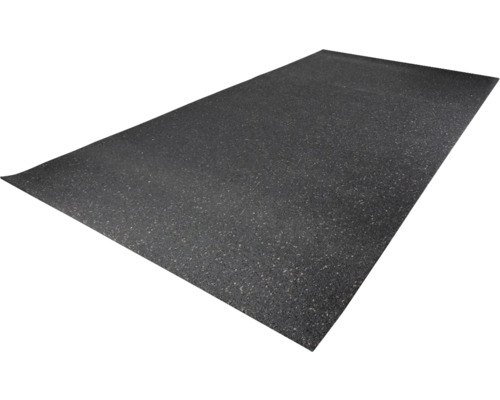 Skyddsmatta gummi QUANDT Regupol® 10mm 2x1m svart Gummimatta för golvbeläggning