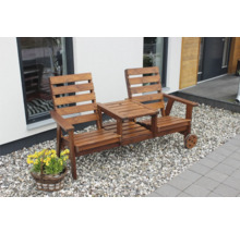 Soffa EDEN WOOD Du o Ja brun