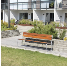 Utesoffa EDEN WOOD Helsingborg 3-sits brun