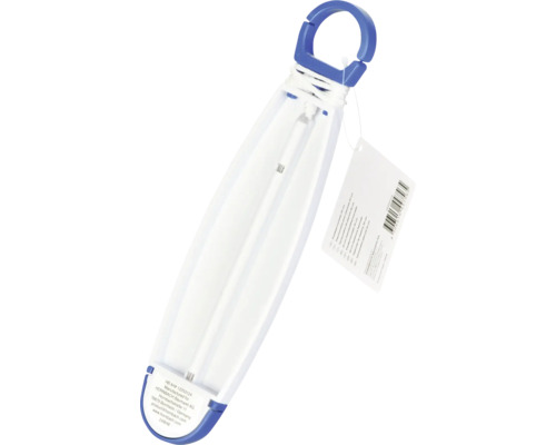 Termometer för pool i transparent hölje med upphängningsanordning