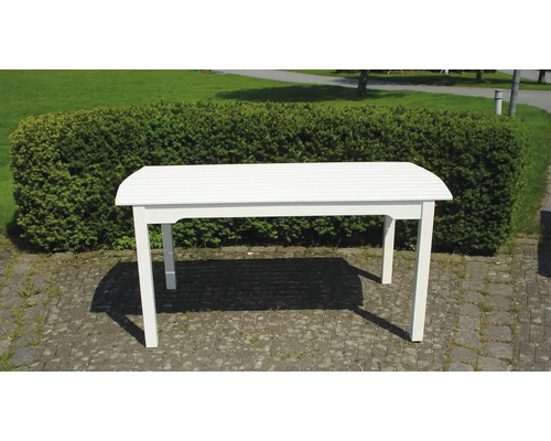 Bord EDEN WOOD Holmsund 150x90cm vit