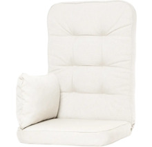 Hammockset EDEN WOOD för 2-sits inkl. sidokuddar beige