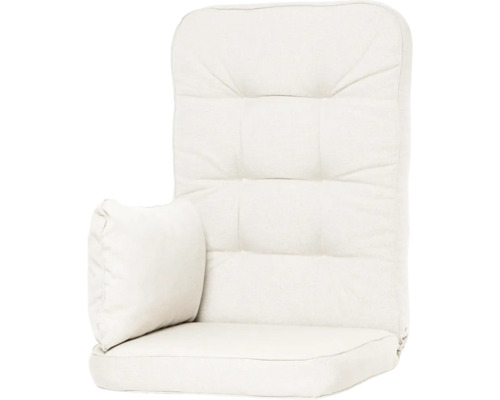 Hammockset EDEN WOOD för 2-sits inkl. sidokuddar beige