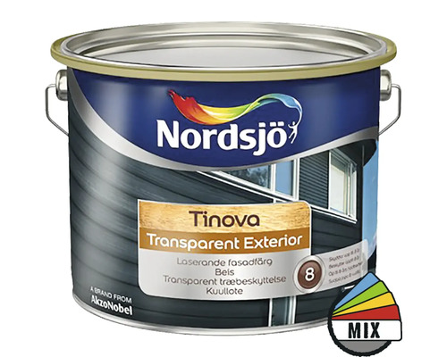 Fasadfärg NORDSJÖ Tinova Traditional Exterior bw 10L