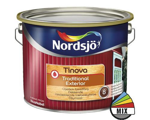 Fasadfärg NORDSJÖ Tinova Traditional Exterior bw 2,5L