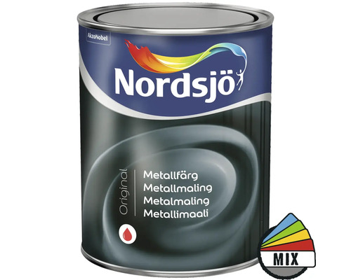 Metallfärg NORDSJÖ Original vit 1L