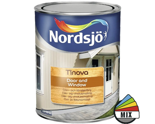 Snickerifärg NORDSJÖ Tinova Door & Window vit 2,5L