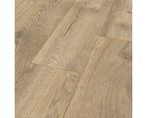 Närbild av laminatgolv med trästruktur