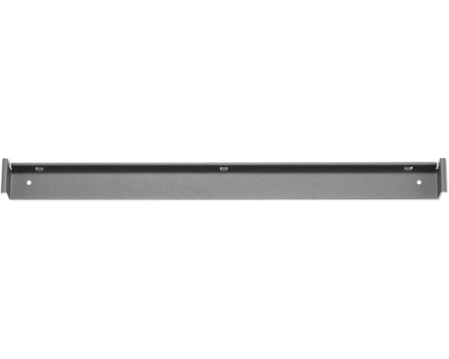 Dekorpanelshållare ELFA 595x28x64mm matt grå 6000155 Metallhyllfäste för väggmontering