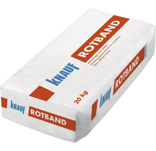 Säck Knauf Rotband gipsputs för utjämning med 20 kilograms innehåll