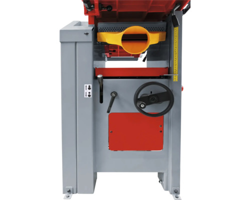 Planhyvelmaskin i detalj