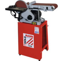 Holzmann BT 1220 bandslipmaskin med slipband och slipskiva