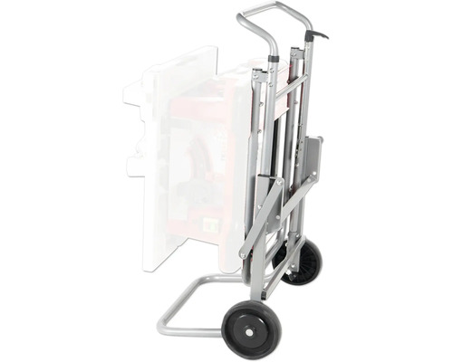 Säckkärra i metall med hjul