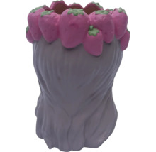 Blomkruka med jordgubbsdesign