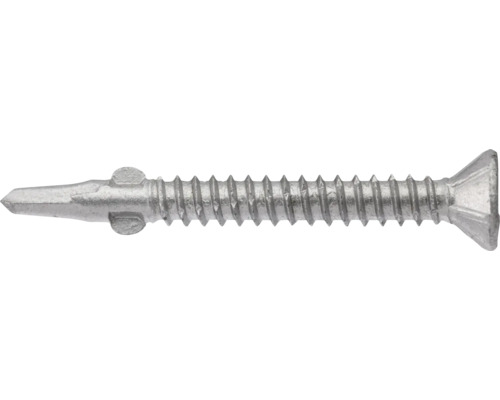 Vingskruv 4,8x45mm C4 utvändig för balk 400-pack Plåtskruv med borrande spets och linshuvud