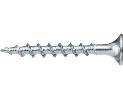 Rakbandad gipsskruv VSB 3,9x55mm elförzinkad 1000-pack Enskild skruv