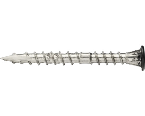 Panelskruv VSB 5x70mm A4 syrafast/svart 100-pack Skruv av metall