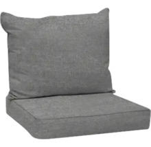 Trädgårdsstolsdyna med ryggstöd