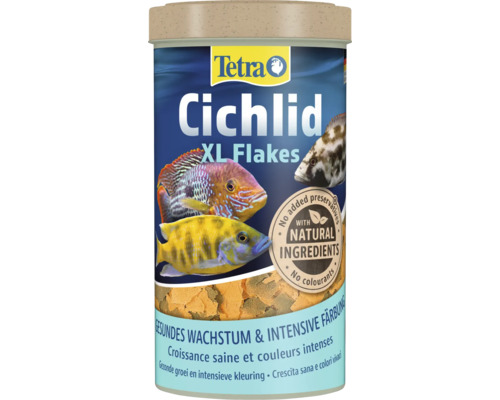 Tetra Cichlid XL Flakes fiskfoder för ciklider