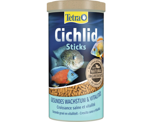 Fiskfoder TETRA Cichlid Sticks 1000ml