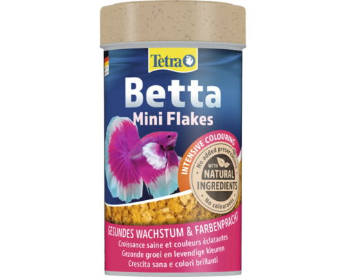 Tetra Betta Mini Flakes fiskmat burk
