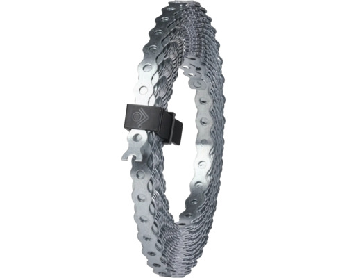 Perforerat metallband på rulle