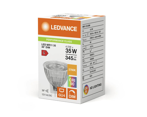 LEDVANCE LED-lampa MR11 35 DIM i produktförpackning