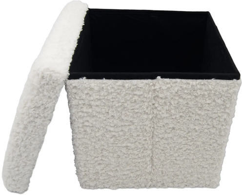 Dekorativ förvaringslåda med lock av tyg