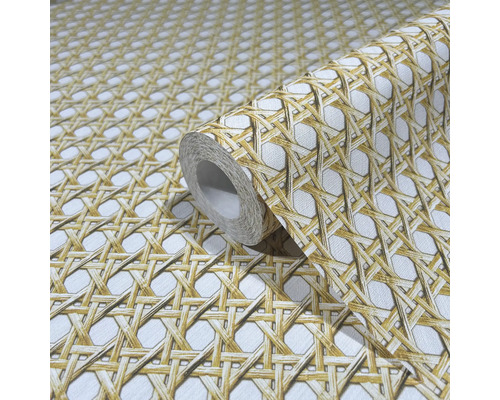 Tapetrulle med flätat mönster