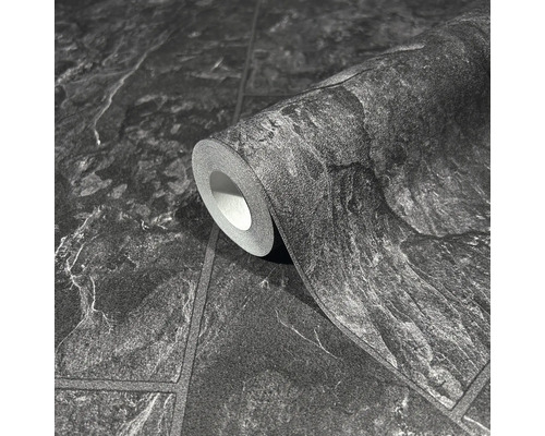 Tapetrulle med stenmönster