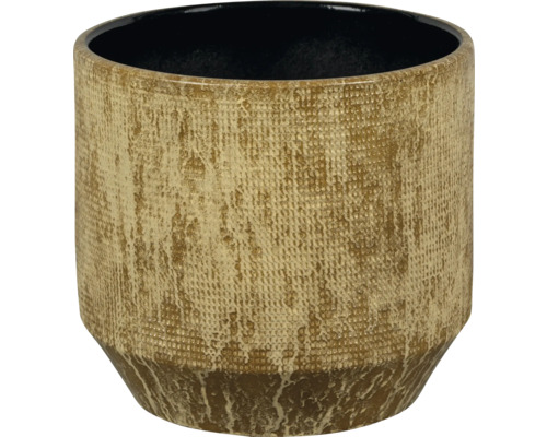 Blomkruka PASSION FOR POTTERY Santana stengods Ø29x26cm brun Blomkruka av keramik