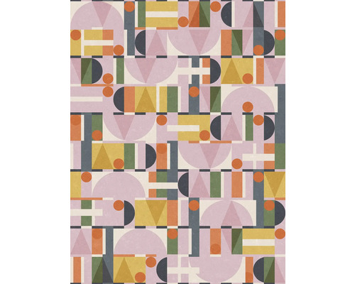 Tapet MARBURG Geometrisk rosa 0,53x10,05m