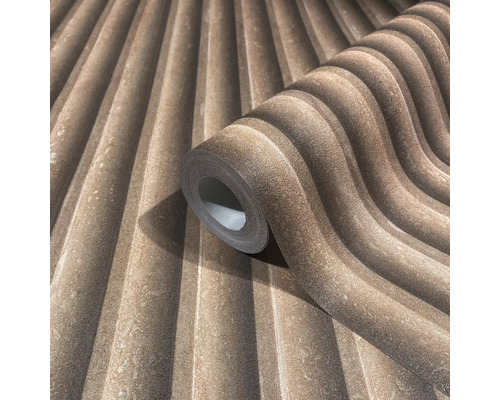 Tapetrulle med reliefstruktur