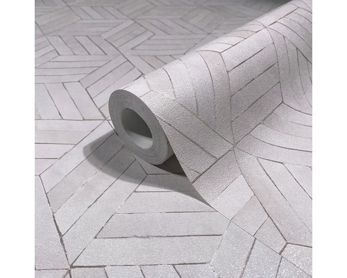 Tapetrulle med geometriskt mönster