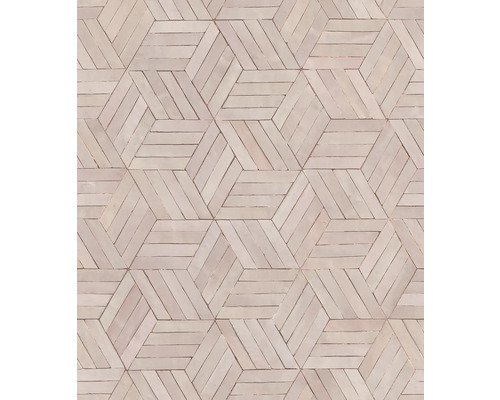 Tapet MARBURG Geometrisk rosa 0,53x10,05m