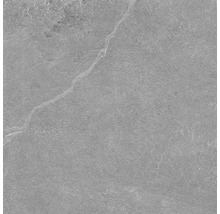 Grå keramisk platta med matt yta