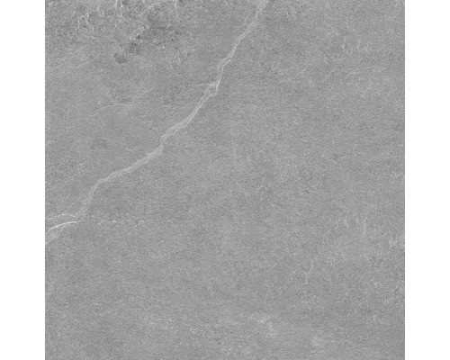 Grå keramisk platta med matt yta