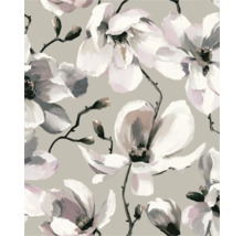 Dekorativ tapet med blommönster av magnolia
