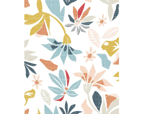 Tapet MARBURG Floral vit 0,53x10,05m