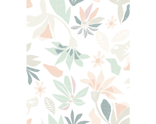 Tapet MARBURG Floral vit 0,53x10,05m