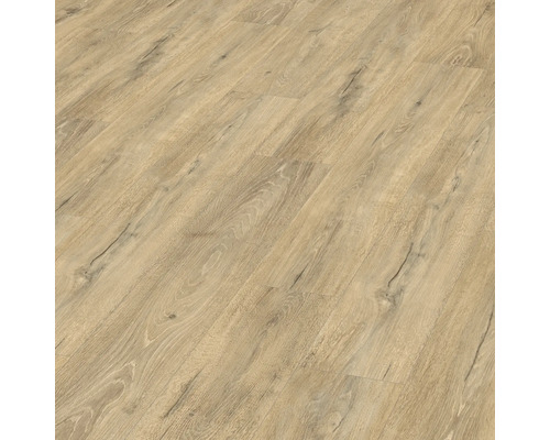 Närbild av laminatgolv med träutseende