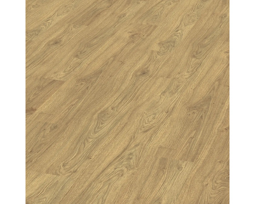 Detaljvy av ett laminatgolv med träutseende