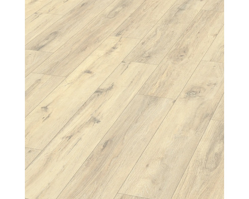 Översikt av ljust laminatgolv