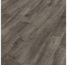 Närbild av laminatgolv med trästruktur