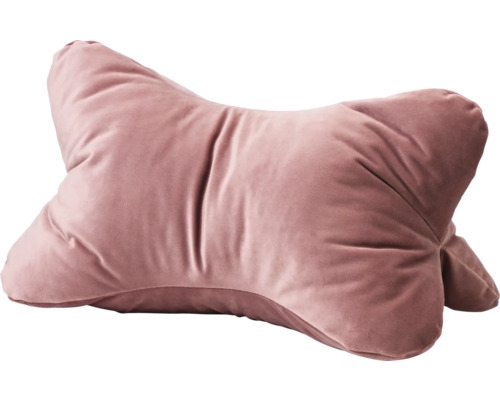 Läskudde California 25x40cm Gammelrosa Dekorativ benformat kudde