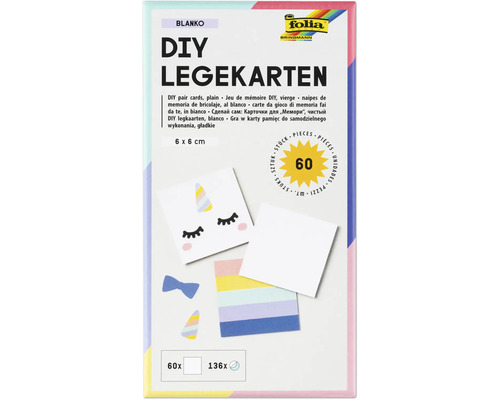 DIY kort 6x6cm