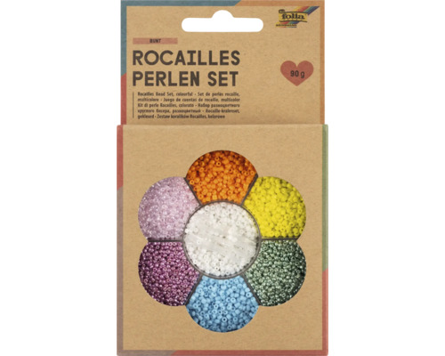 Rocaillespärlor Set Färg