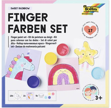 Fingerfärg Set Sweet Rainbow