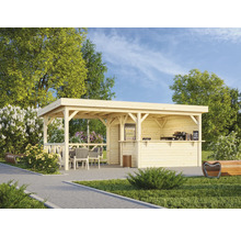Paviljong PALMAKO Lenna 16,6 m² set 310 588x300cm obehandlad