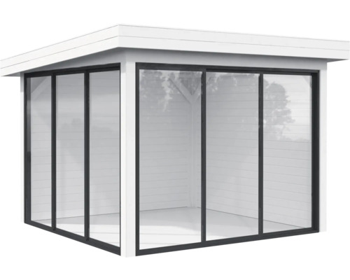 Paviljong PALMAKO Lenna Slide 8,3m² set 401 300x300cm vit
